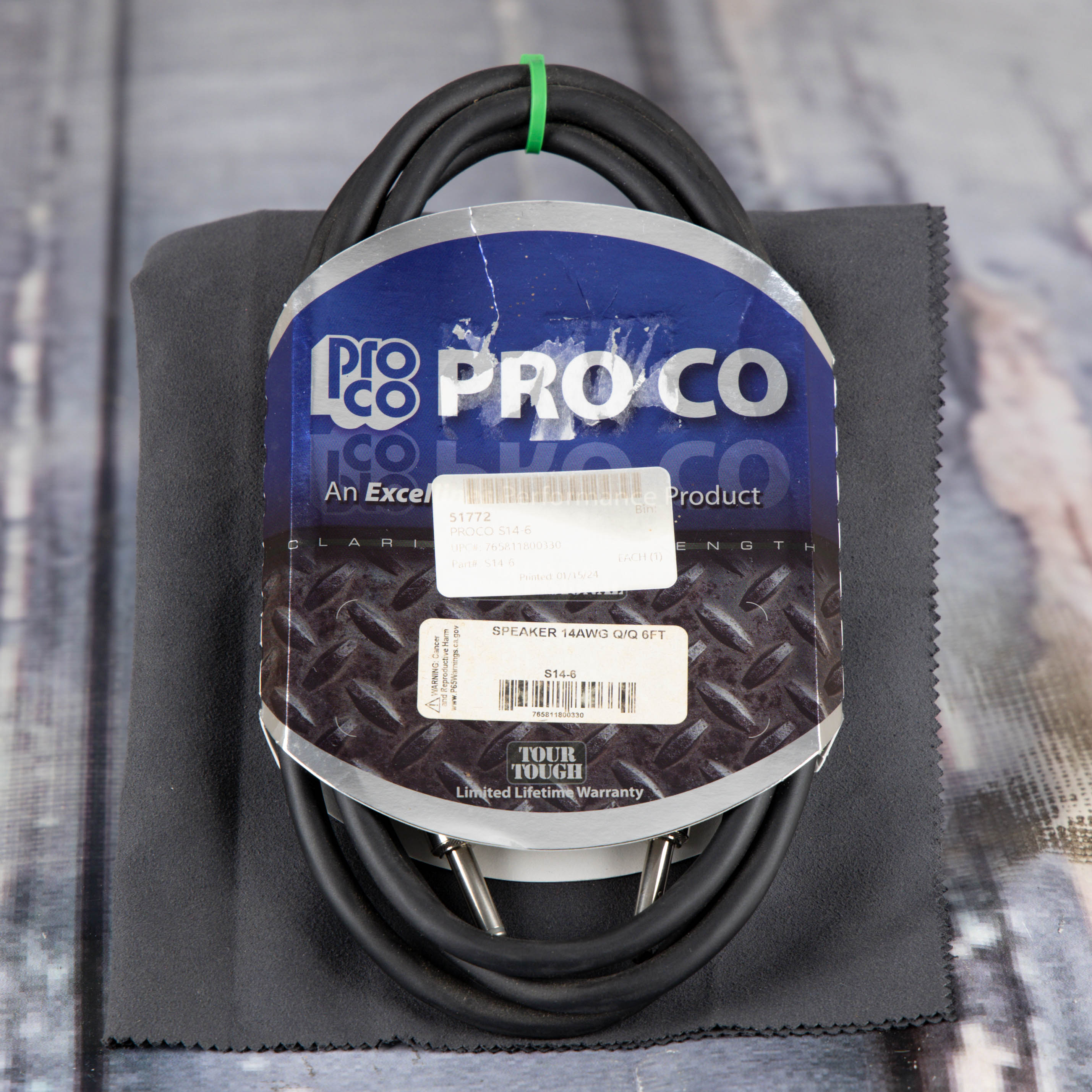 Pro-Co Excellines Series S14-6 6ft 14AWG Speaker Cable