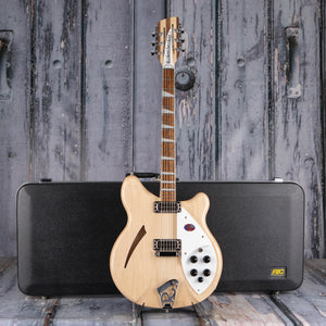 Rickenbacker 360/12 12-String Semi-Hollowbody Guitar, MapleGlo, case
