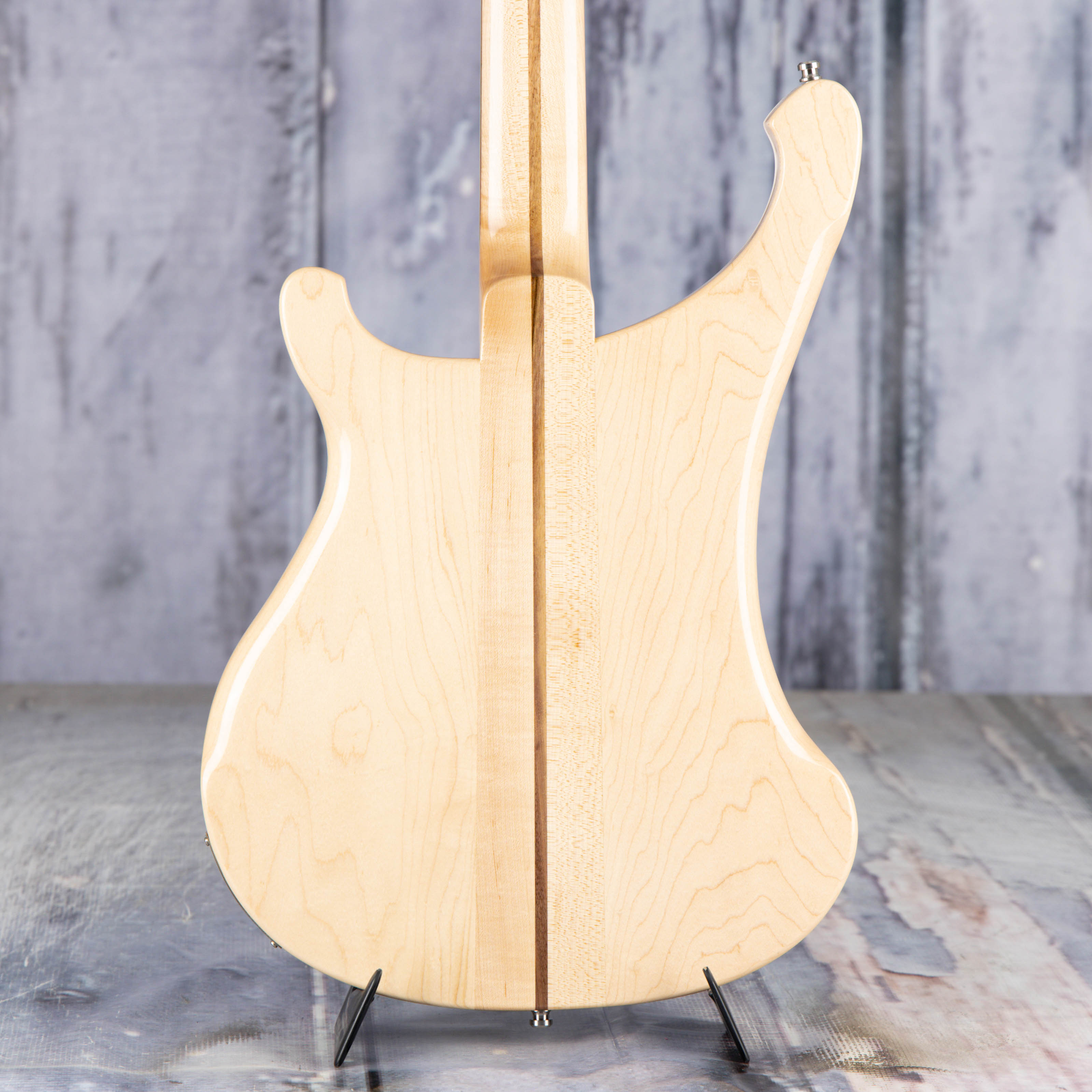 Rickenbacker 4003 Stereo Electric Bass Guitar, Mapleglo, back closeup