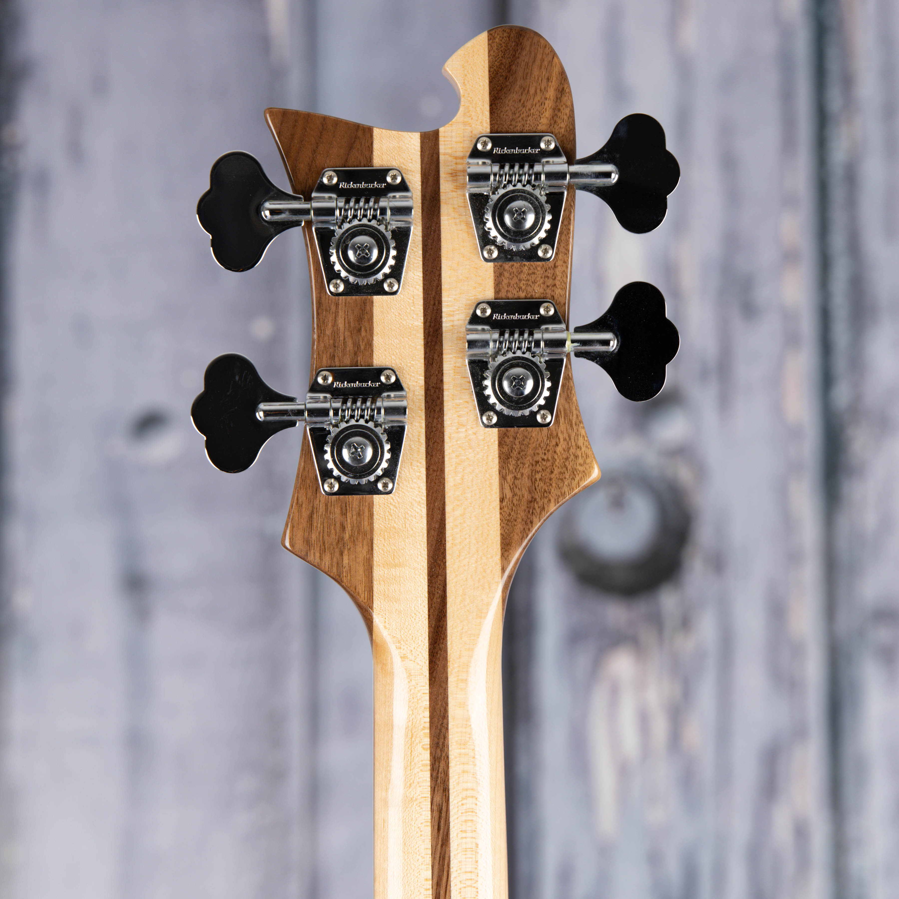 Rickenbacker 4003 Stereo Electric Bass Guitar, Mapleglo, back headstock