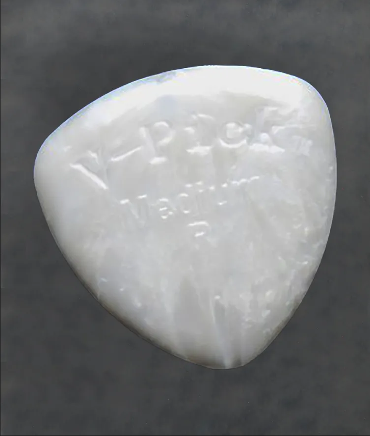 Used V-Picks Medium Round Pearly Gates