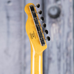 Squier Classic Vibe Custom Esquire Electric Guitar, Candy Apple Red, back headstock