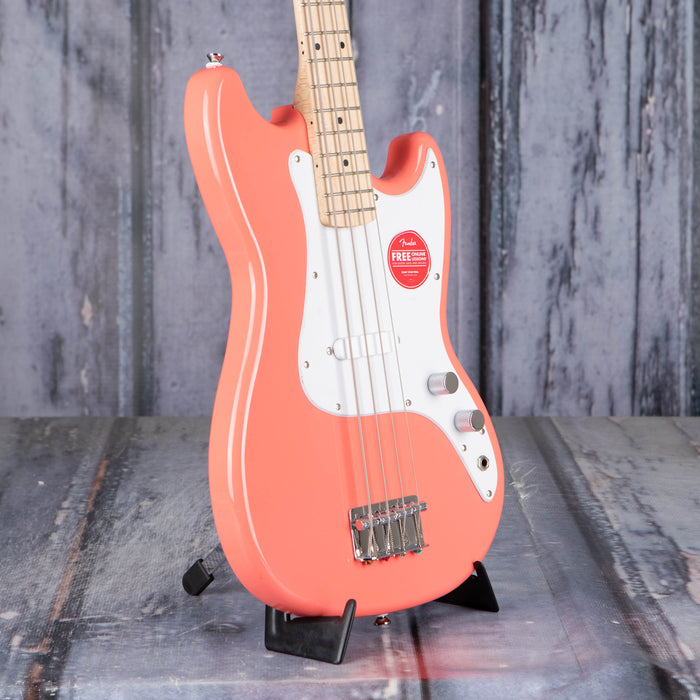 Squier Sonic Bronco Bass, Tahitian Coral