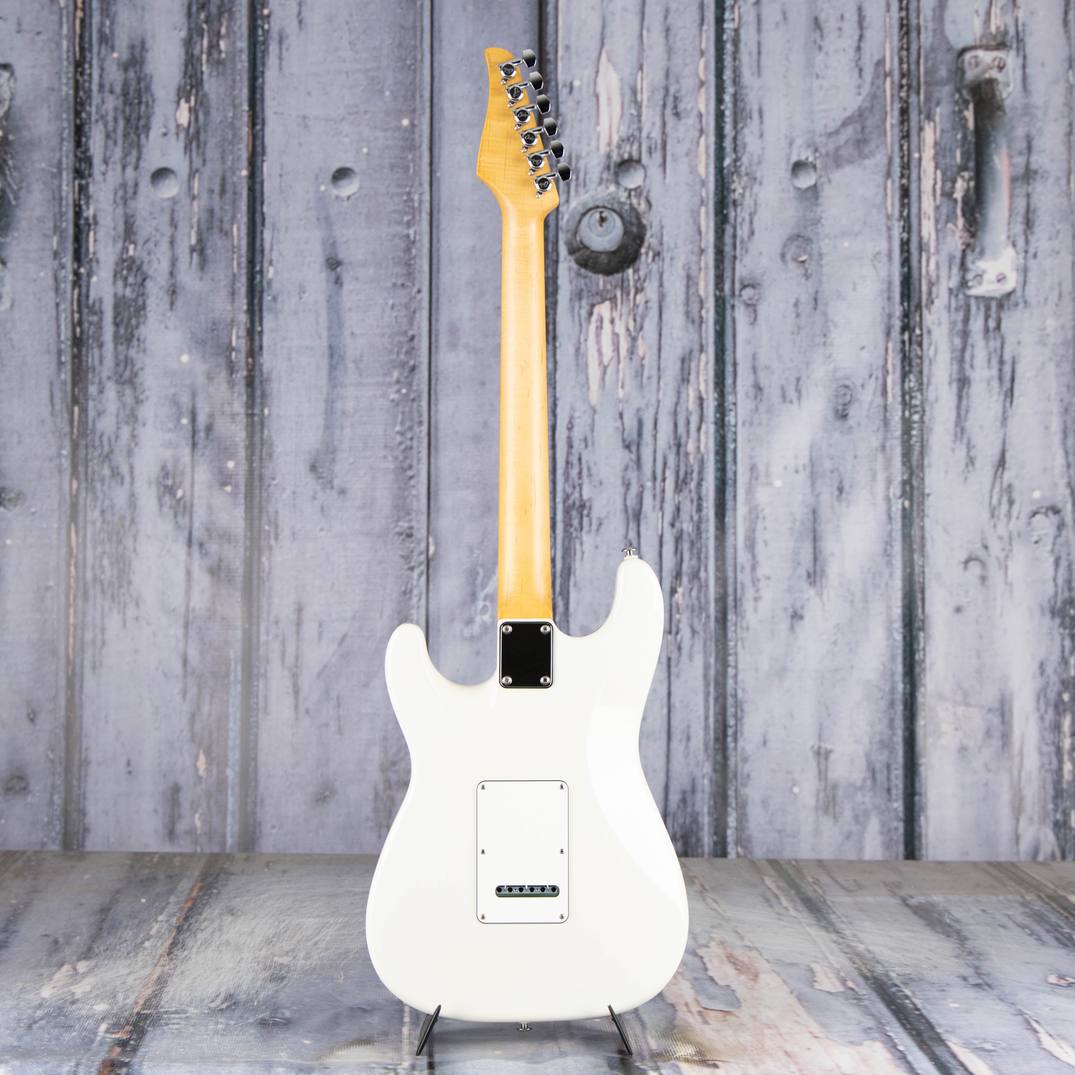 Suhr Classic S Electric Guitar, SSS, Maple Fingerboard, Olympic White, back