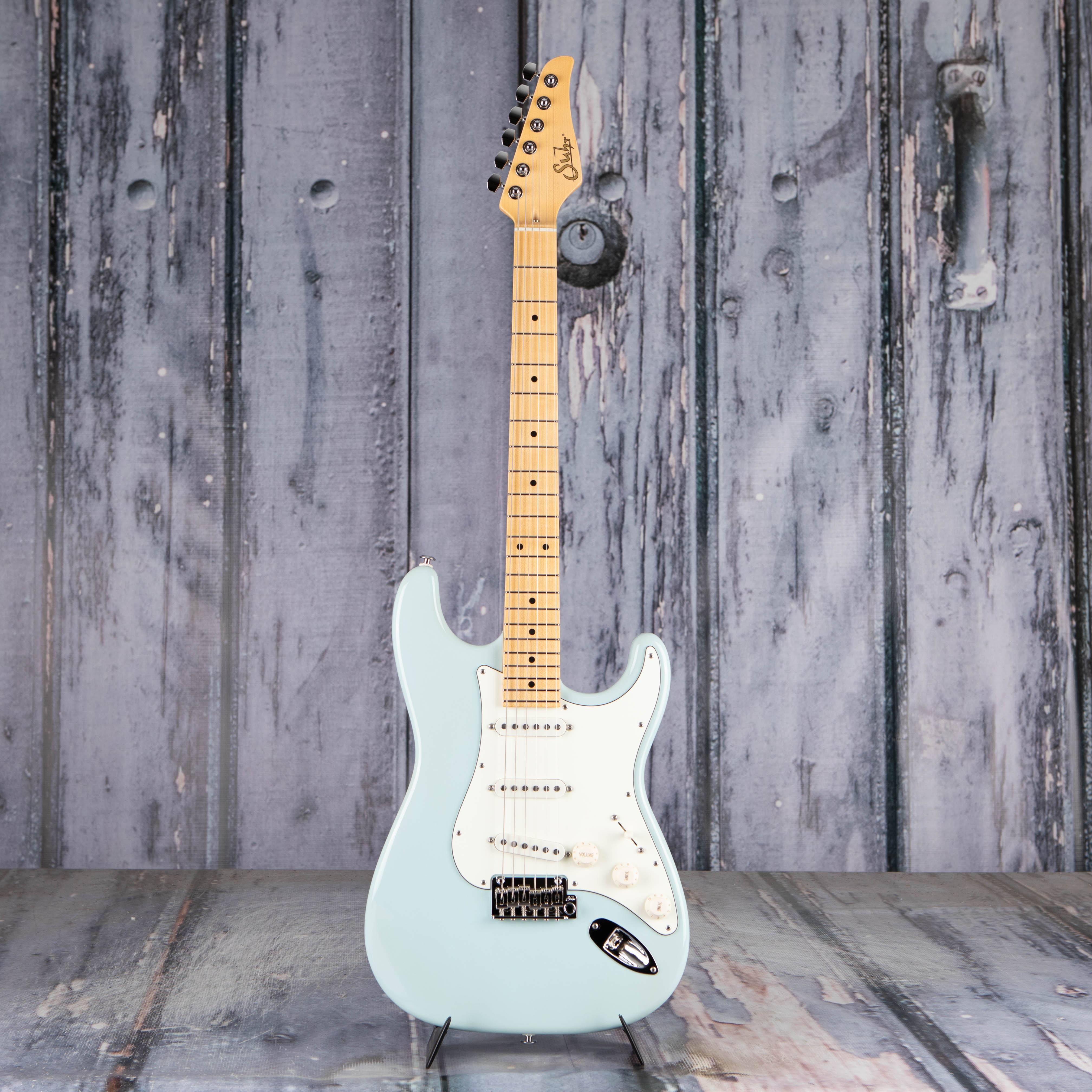 Suhr Classic S Electric Guitar, SSS, Sonic Blue, front
