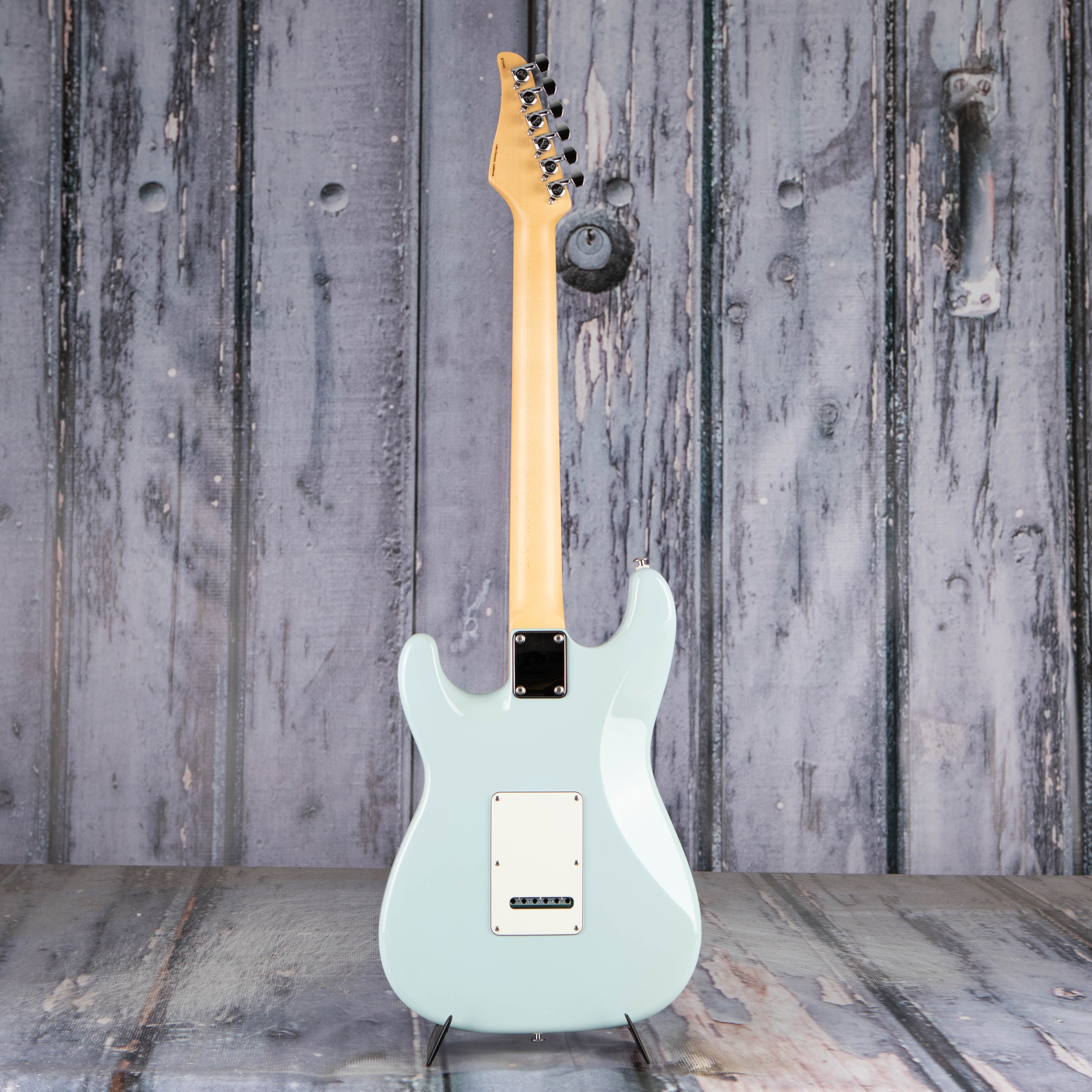 Suhr Classic S Electric Guitar, SSS, Sonic Blue, back
