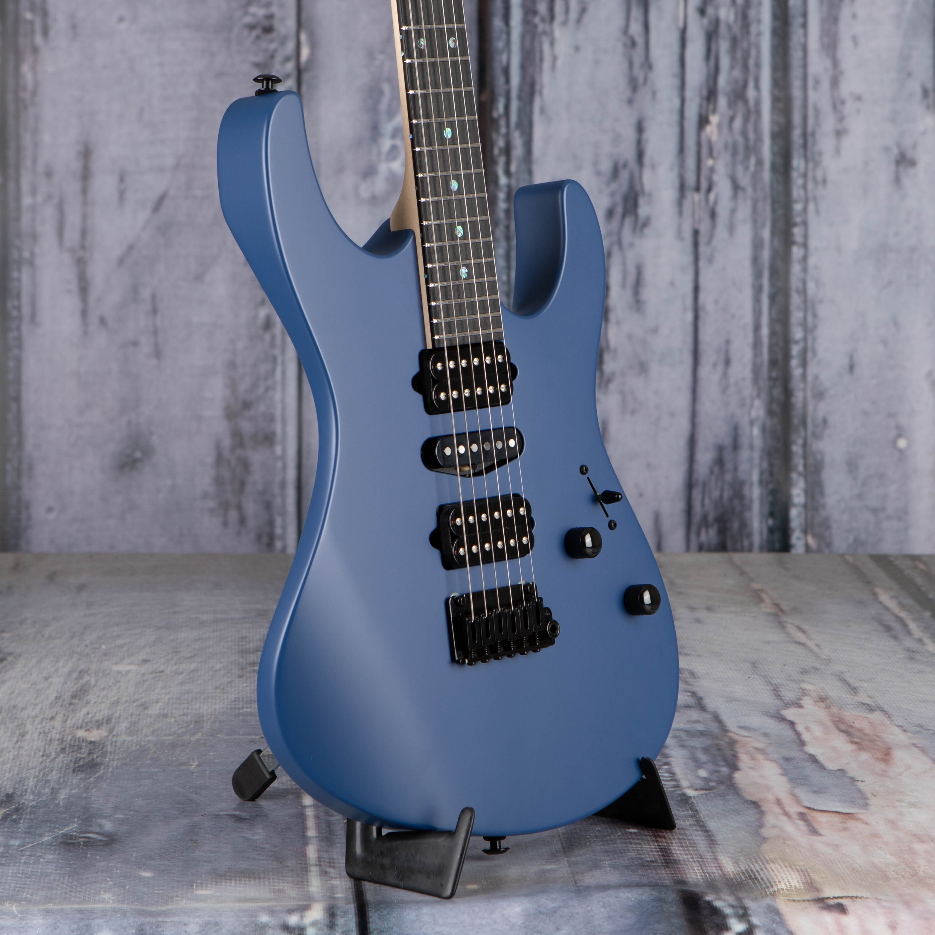 Suhr Limited Edition Modern Terra Electric Guitar, Deep Sea Blue, angle