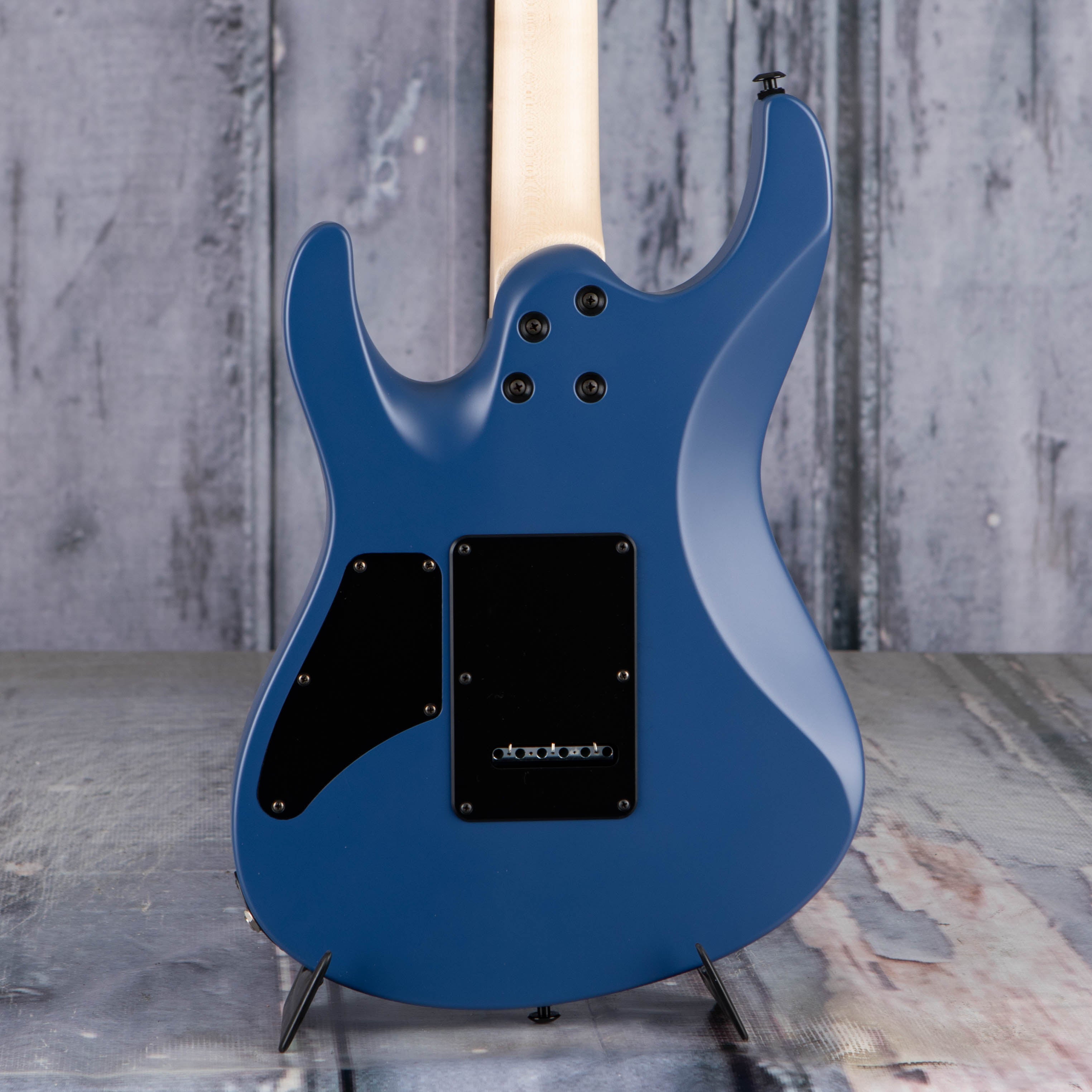 Suhr Limited Edition Modern Terra Electric Guitar, Deep Sea Blue, back closeup