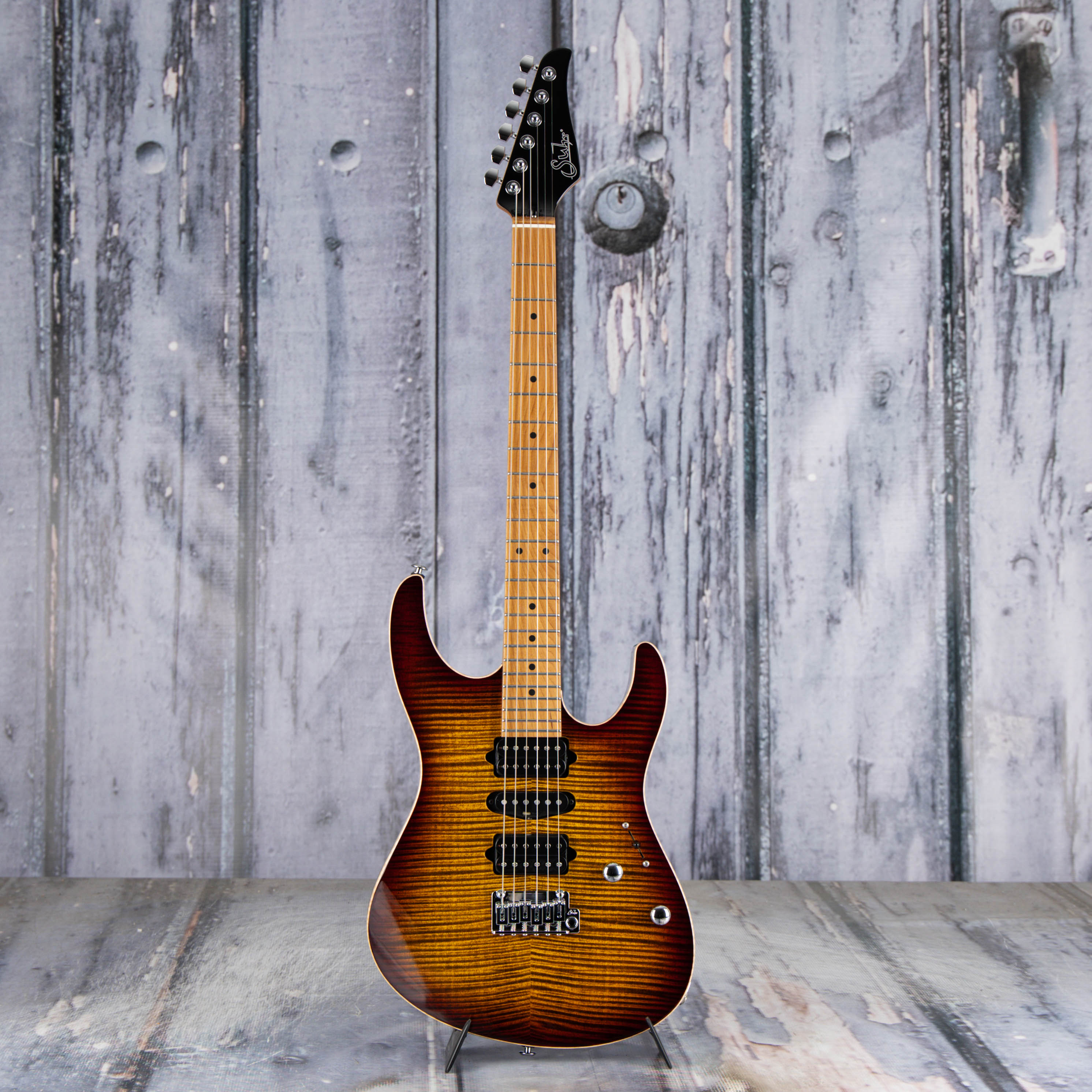 Suhr Modern Plus HSH Electric Guitar, Bengal Burst, front
