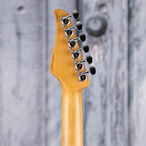 Suhr Standard Plus Electric Guitar, HSS, Bengal Burst, back headstock