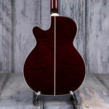 Takamine GN75CE-WR NEX Acoustic/Electric Guitar, Wine Red, back closeup