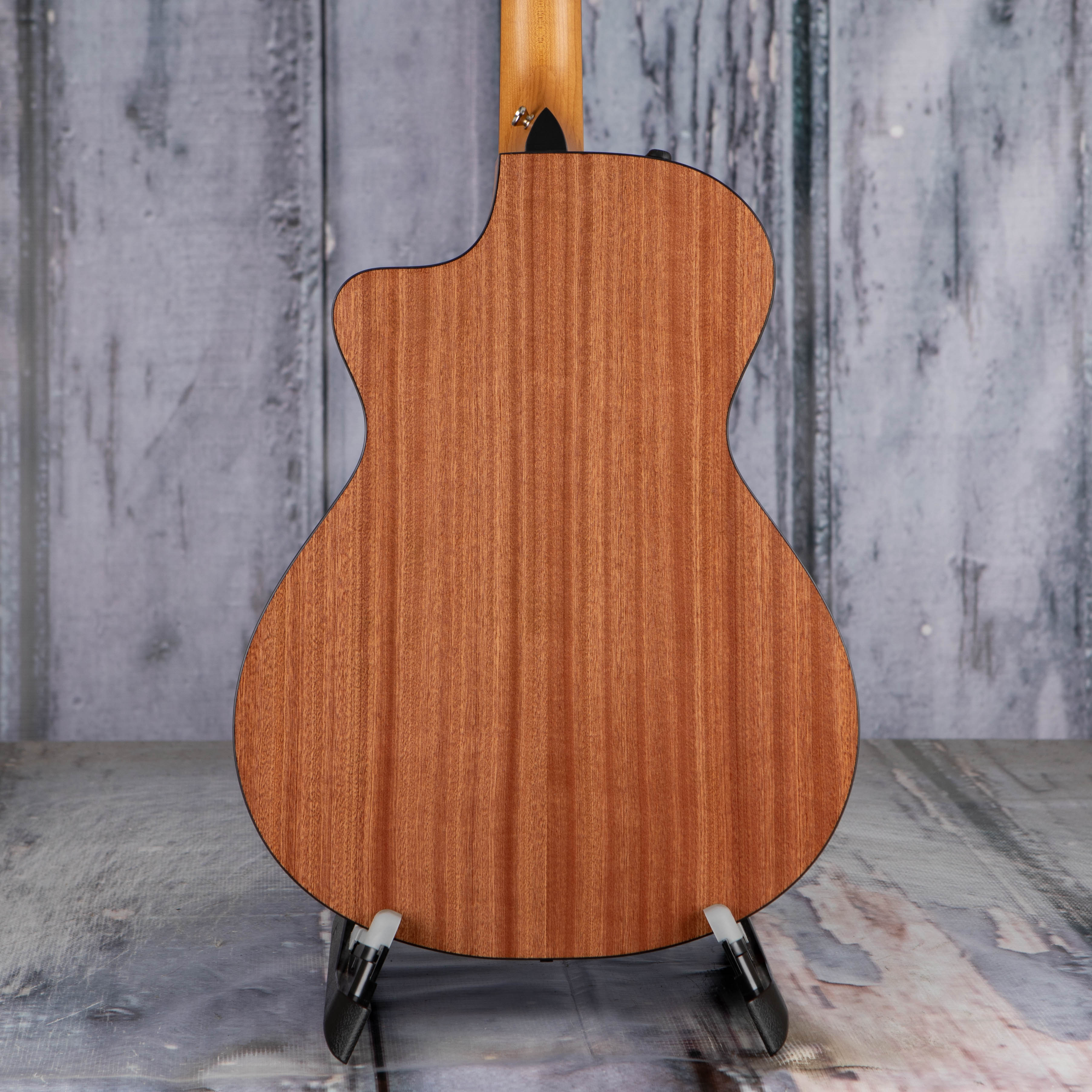 Taylor 112ce-S Acoustic/Electric Guitar, Natural, back closeup