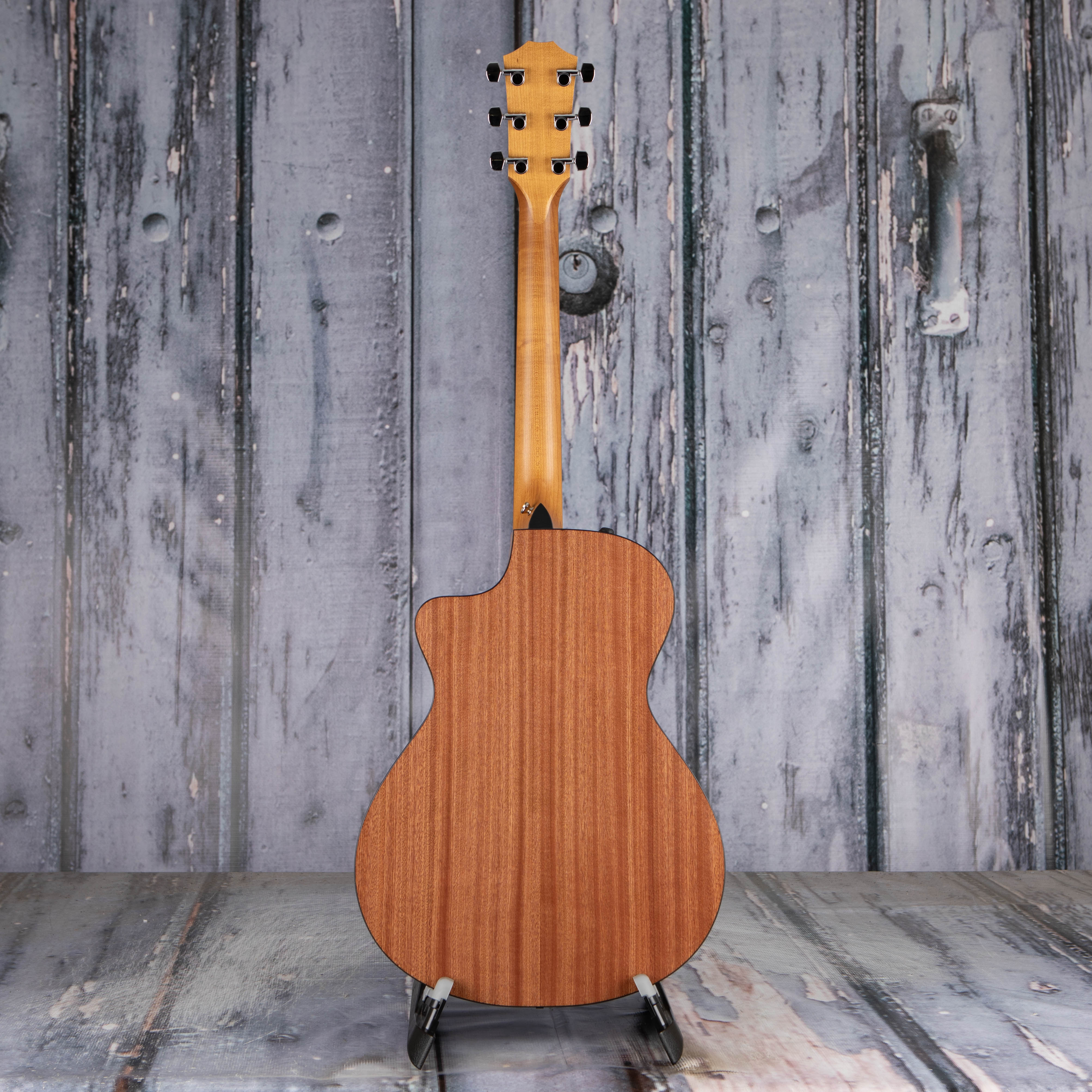 Taylor 112ce-S Acoustic/Electric Guitar, Natural, back