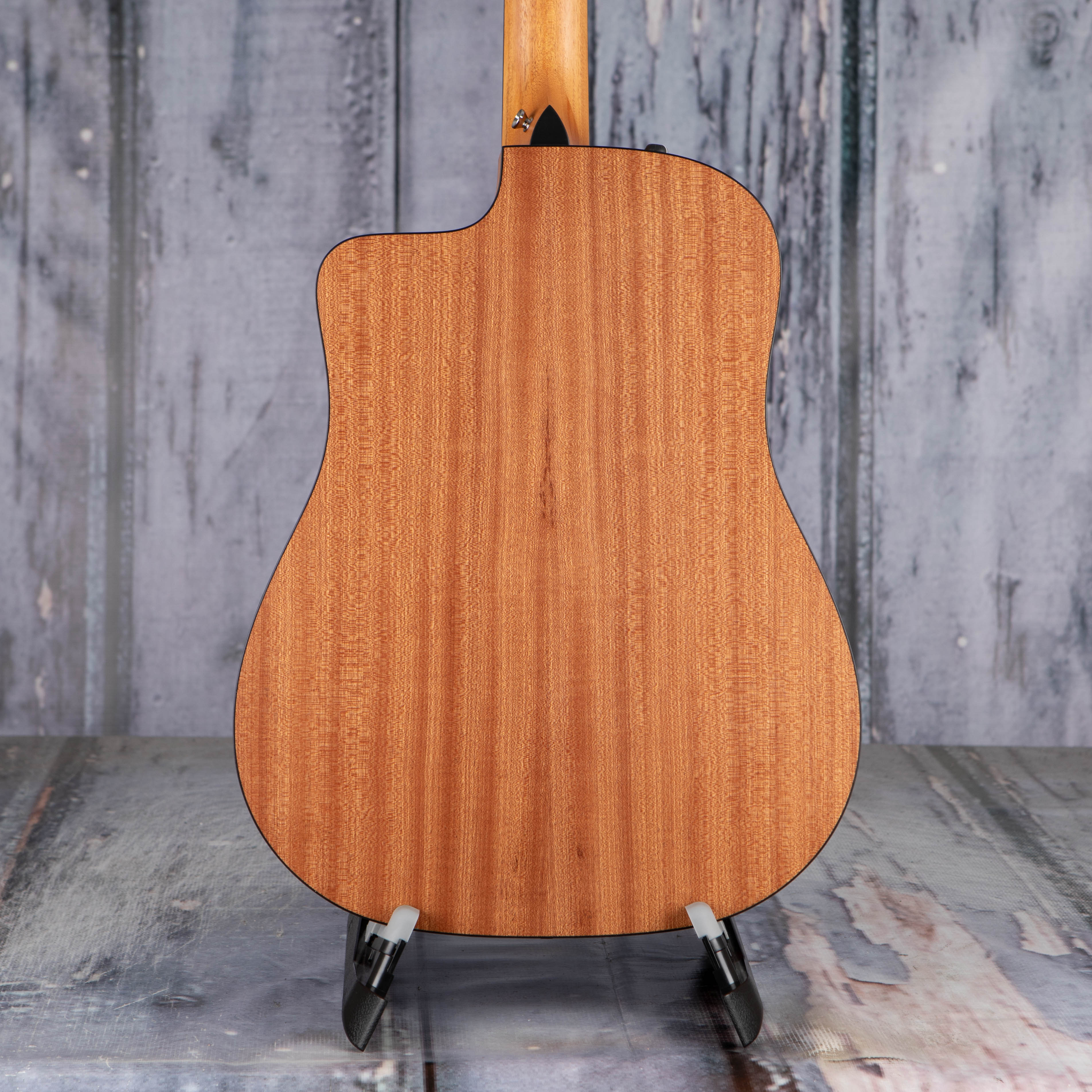 Taylor 150ce 12-String Acoustic/Electric Guitar, Natural, back closeup