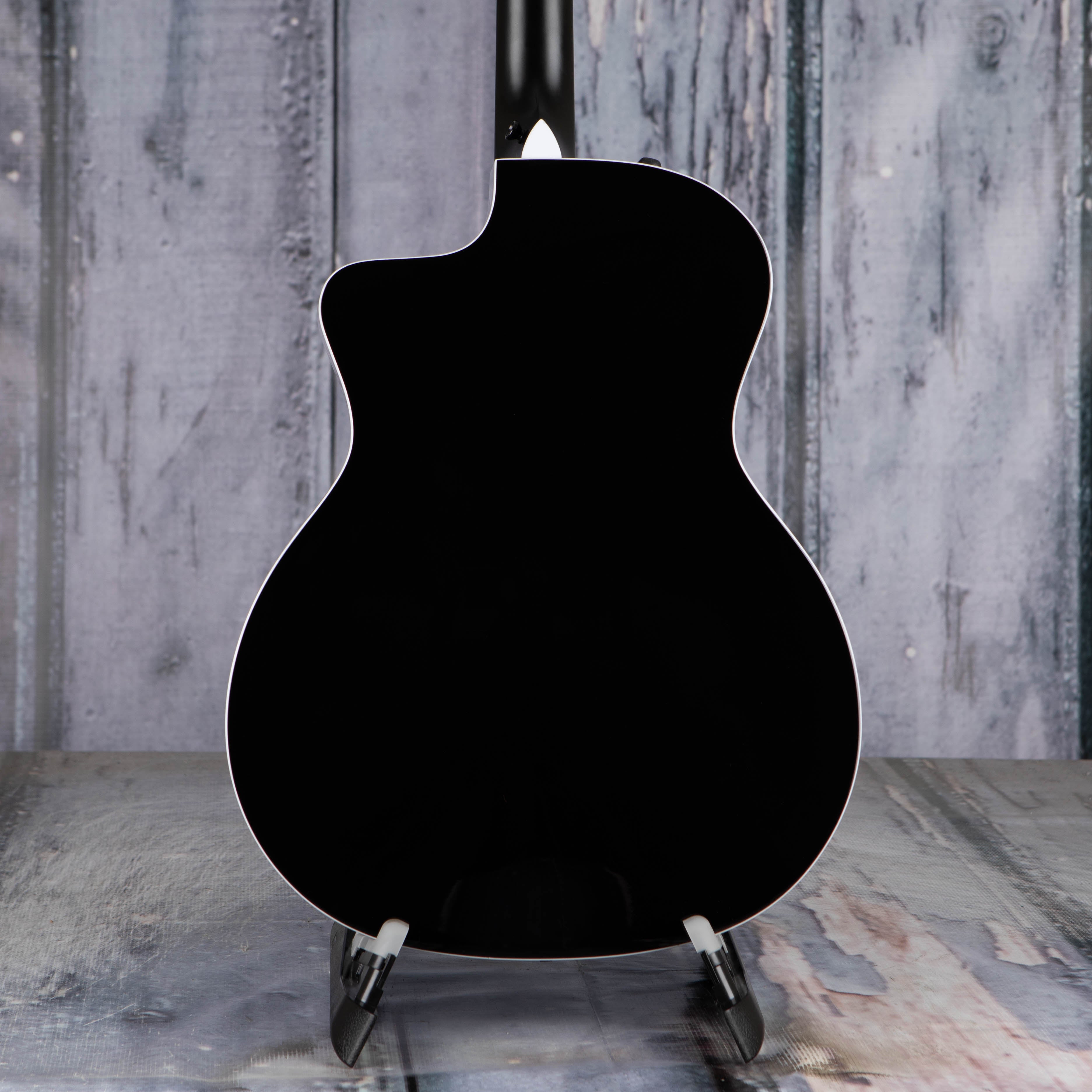 Taylor 214ce Plus Special Edition Acoustic/Electric Guitar, Trans Grey, back closeup