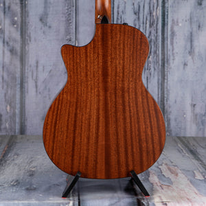 Taylor 314ce Acoustic/Electric Guitar, Natural, back closeup