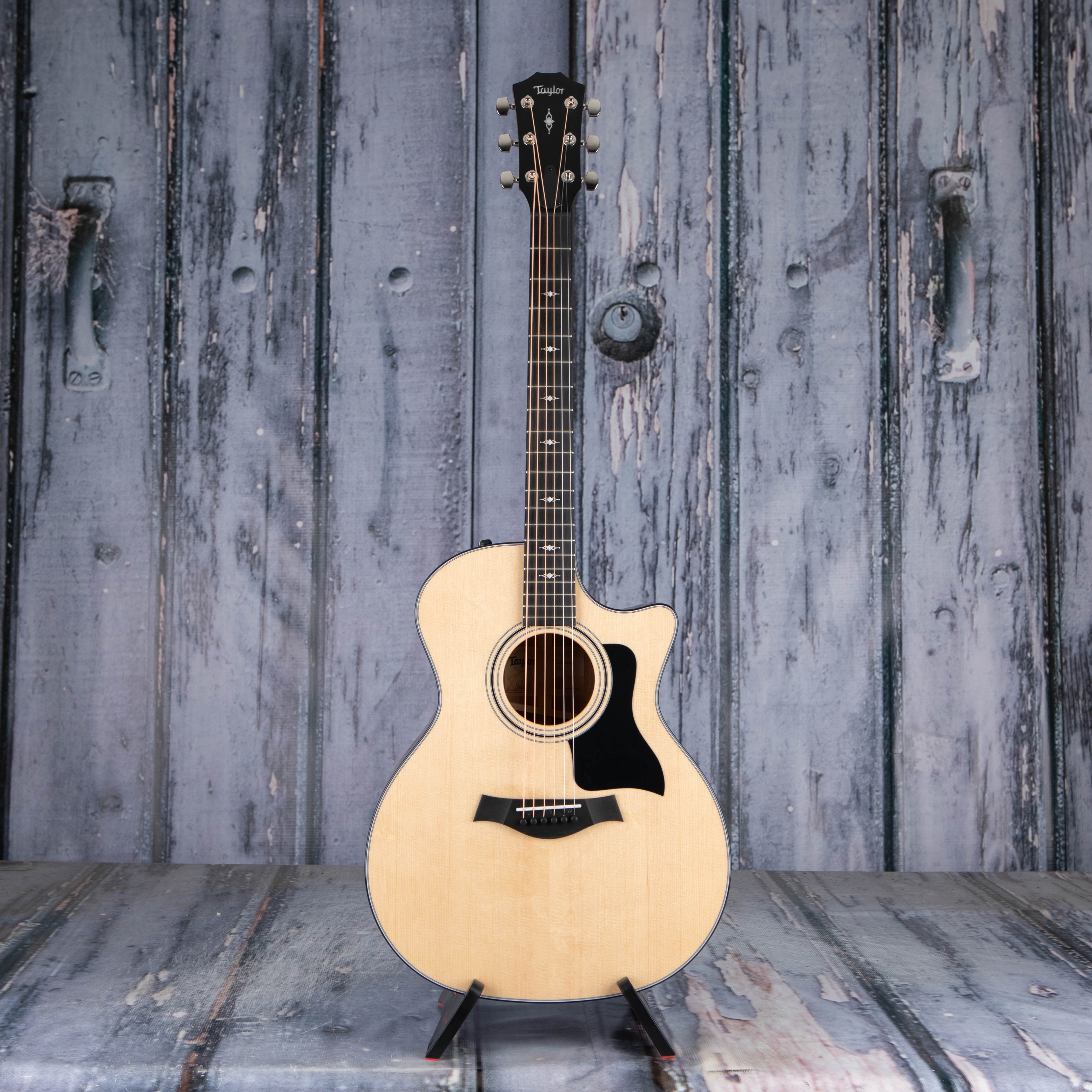 Taylor 314ce Acoustic/Electric Guitar, Natural, front