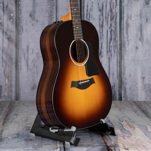 Taylor 50th Anniversary 217e-SB Plus LTD Acoustic/Electric Guitar, Tobacco Sunburst, angle