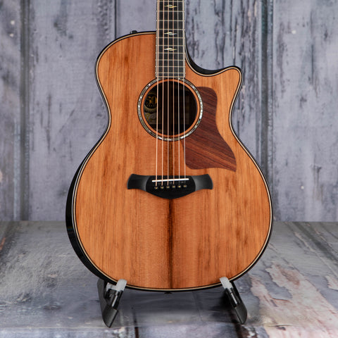 Taylor 50th Anniversary Builder's Edition 814ce LTD Acoustic/Electric Guitar, Kona Edgeburst, front closeup