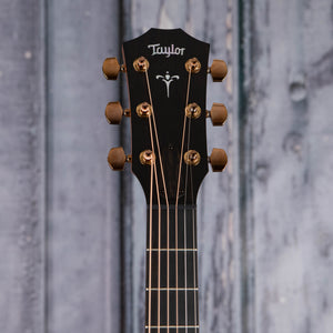 Taylor 724ce Hawaiian Koa Acoustic/Electric Guitar, Natural, front headstock