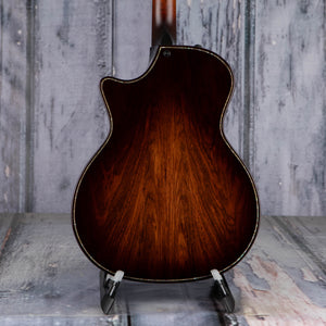 Taylor Builder's Edition 914ce Acoustic/Electric Guitar, Kona Edgeburst, back closeup