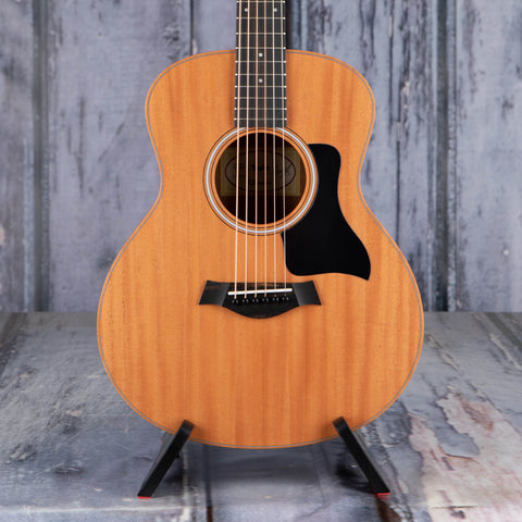 Taylor GS Mini Mahogany Acoustic Guitar, Natural, front closeup