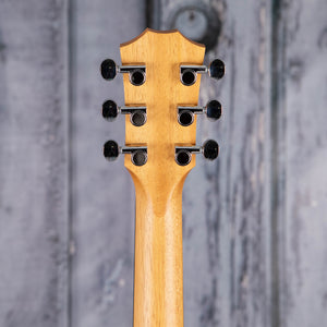 Taylor GS Mini Sapele Acoustic Guitar, Natural, back headstock