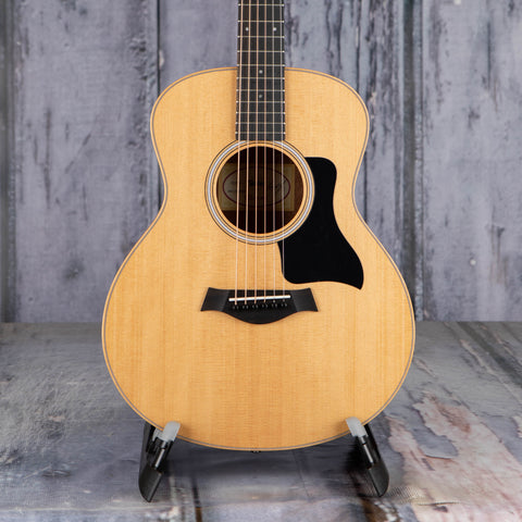 Taylor GS Mini Sapele Acoustic Guitar, Natural, front closeup