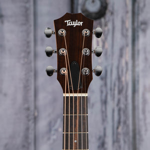 Taylor GS Mini-e Mahogany Acoustic/Electric Guitar, Natural, front headstock