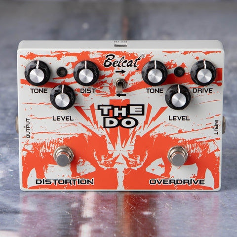 Used Belcat The Do Distortion/Overdrive Effects Pedal, front