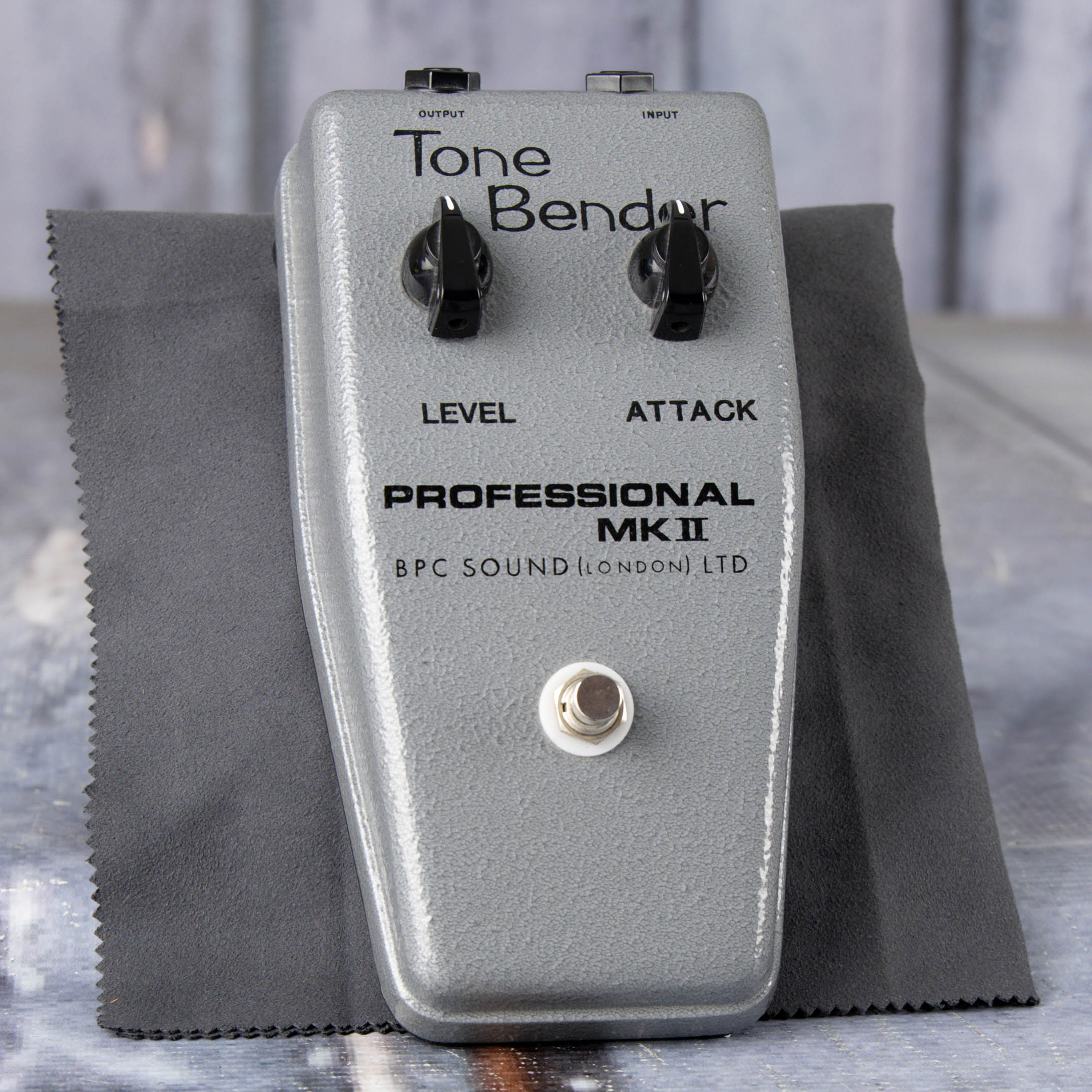 Used British Pedal Company Professional MKII Tone Bender OC75 Effects Pedal, front