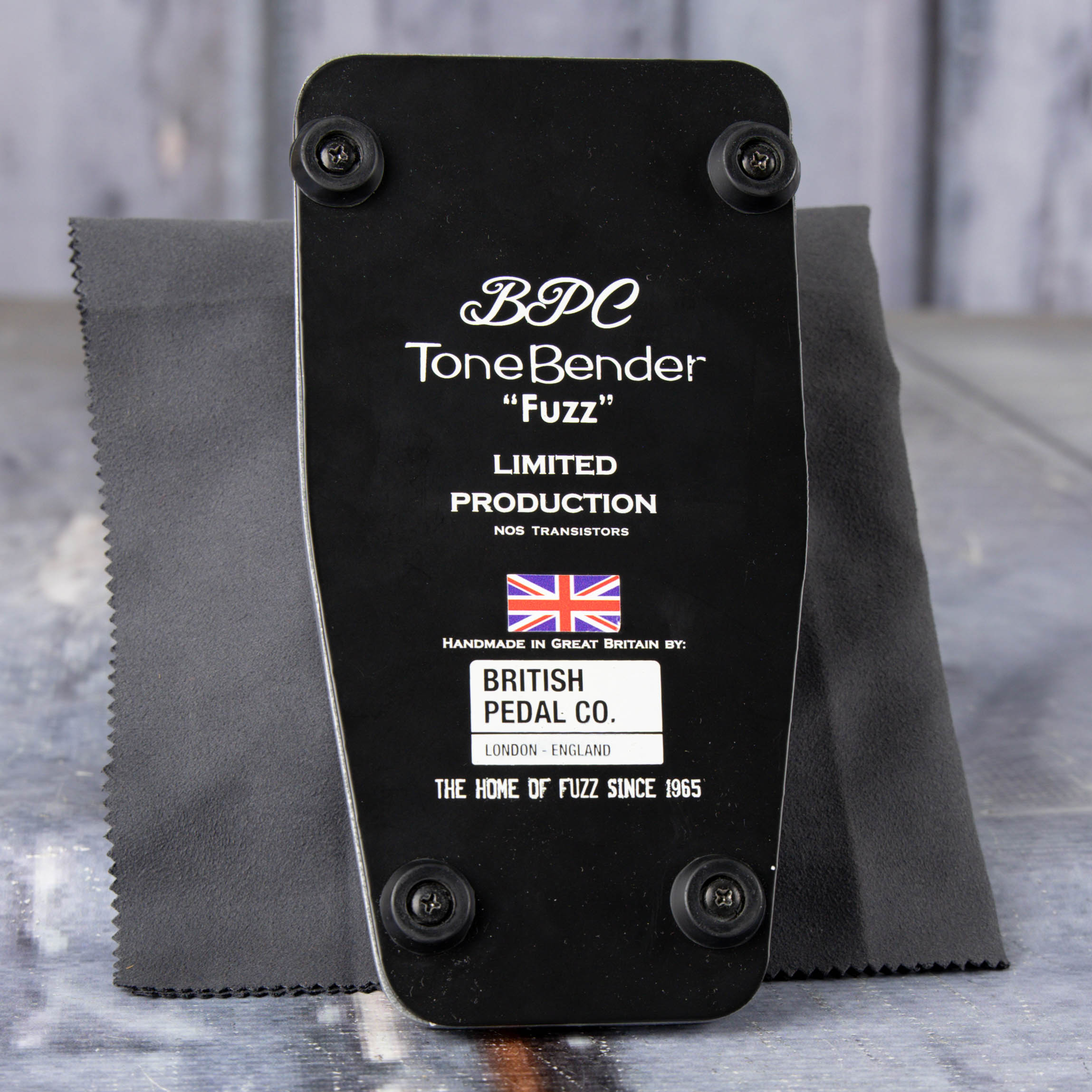 Used British Pedal Company Professional MKII Tone Bender OC75 Effects Pedal, back
