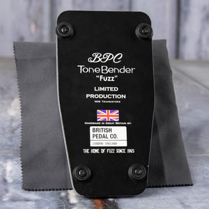 Used British Pedal Company Professional MKII Tone Bender OC75 Effects Pedal, back