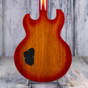 Used DBZ Imperial Electric Guitar, Cherry Sunburst, back closeup