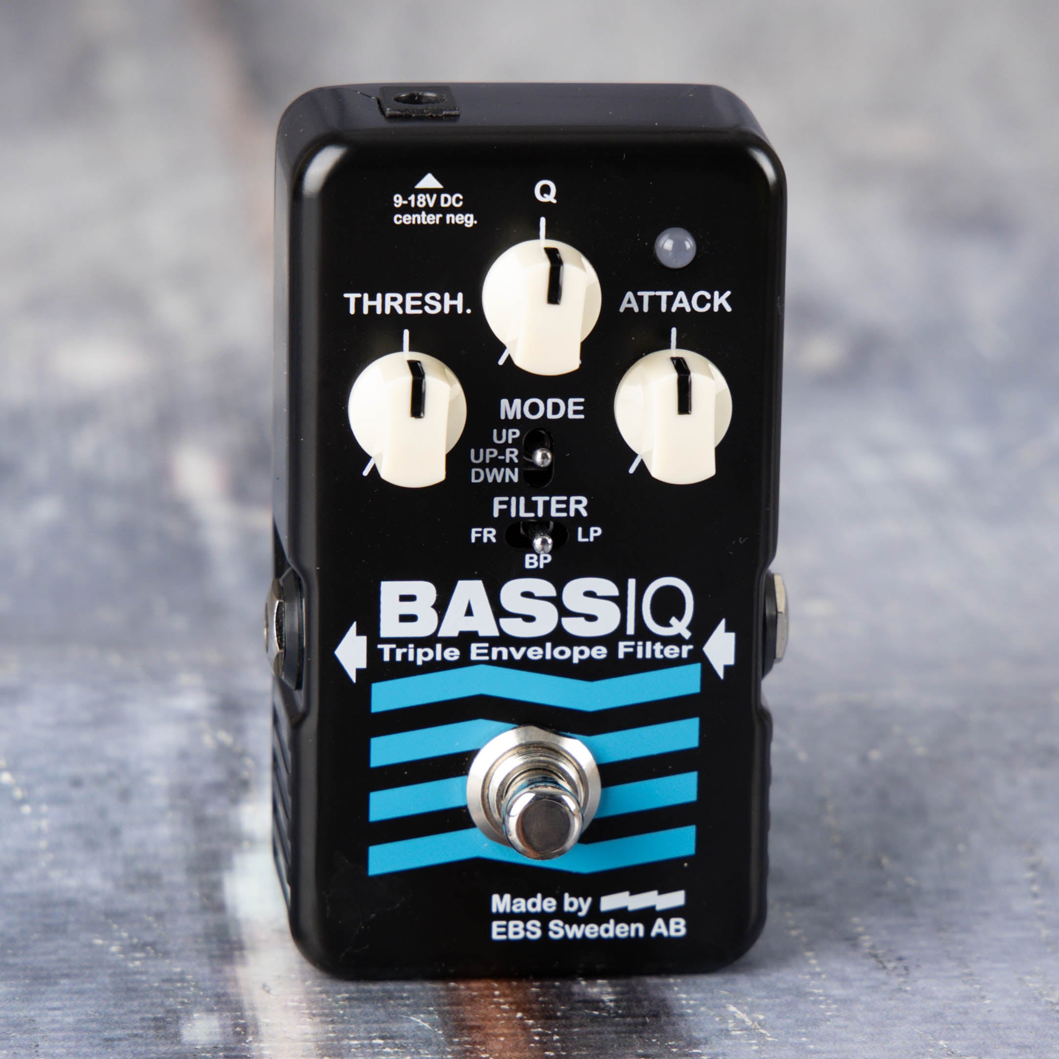 Used EBS Bass IQ Triple Envelope Filter Effects Pedal, front