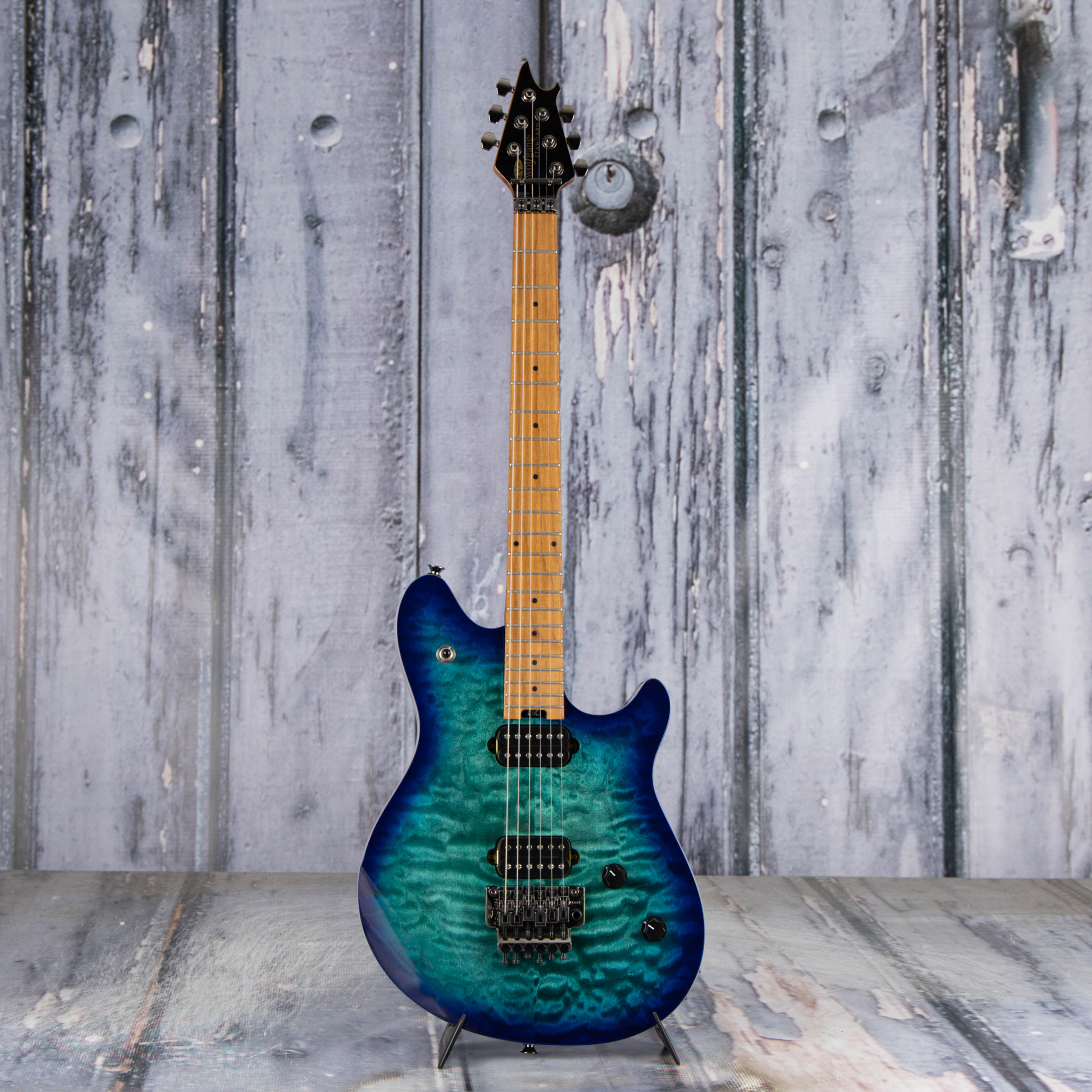 Used EVH Wolfgang Standard QM Electric Guitar, 2020, Chlorine Burst, front