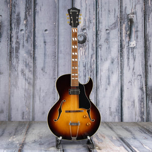 Used Eastman AR371CE Hollowbody Guitar, 2010, Sunburst, front