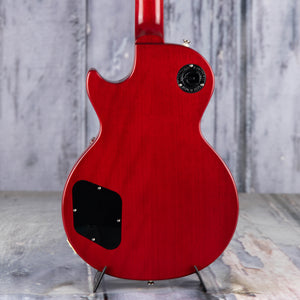 Used Epiphone 1959 Les Paul Standard Electric Guitar, 2023, Lemon Amber Flame Top, back closeup