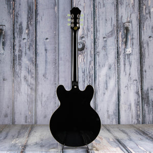 Used Epiphone ES-335 PRO Semi-Hollowbody Guitar, Ebony, back
