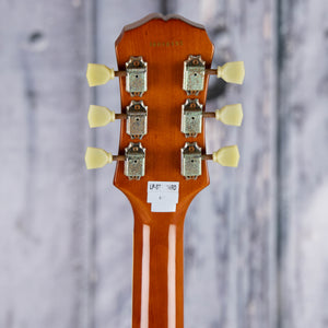 Used Epiphone Les Paul Standard Electric Guitar, Honeyburst, back headstock
