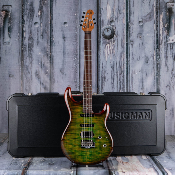 Used 2022 Ernie Ball Music Man Luke-III, Luscious Green