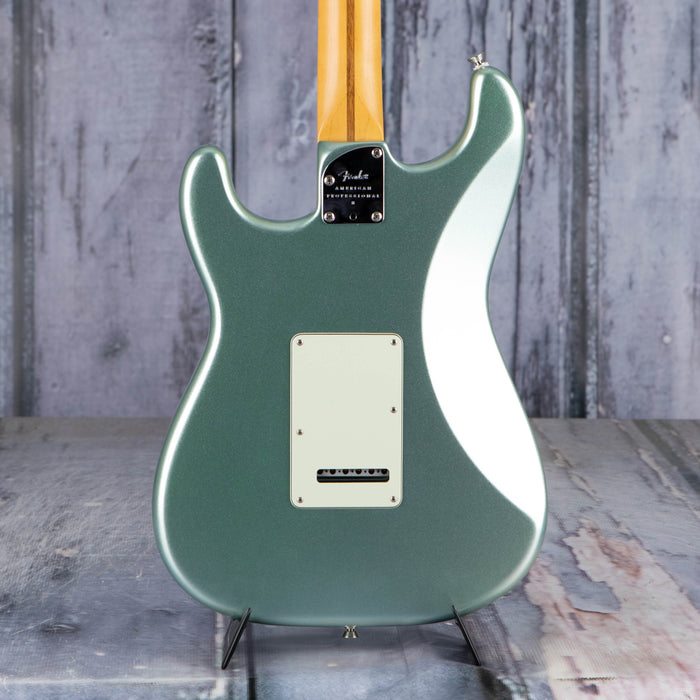 Used Fender American Professional II Stratocaster, Mystic Surf Green