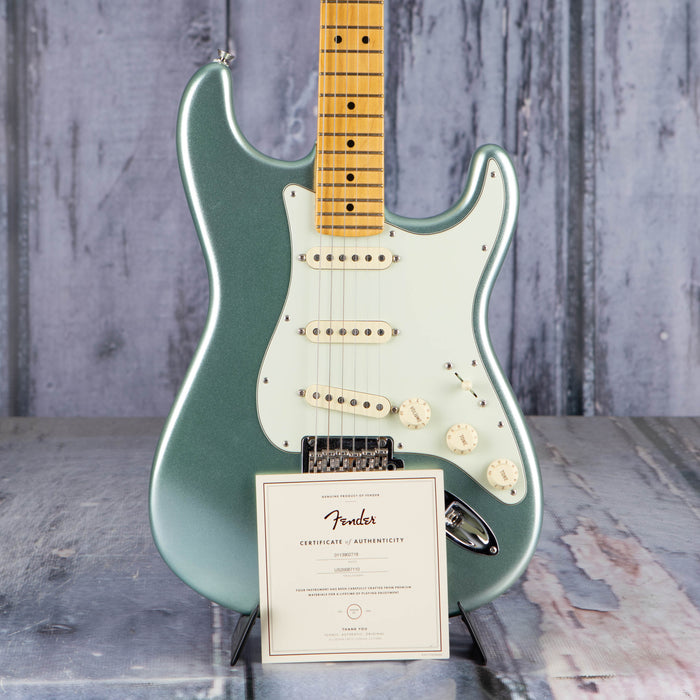 Used Fender American Professional II Stratocaster, Mystic Surf Green