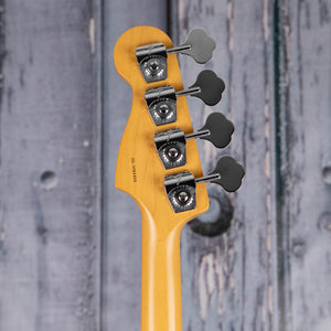 Used Fender American Standard Precision Bass Guitar, 1995, Brown Sunburst, back headstock