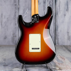 Used Fender American Ultra Stratocaster Electric Guitar, 2022, Ultraburst, back closeup