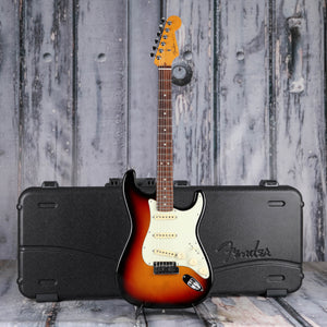 Used Fender American Ultra Stratocaster Electric Guitar, 2022, Ultraburst, case