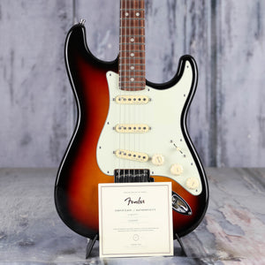 Used Fender American Ultra Stratocaster Electric Guitar, 2022, Ultraburst, coa