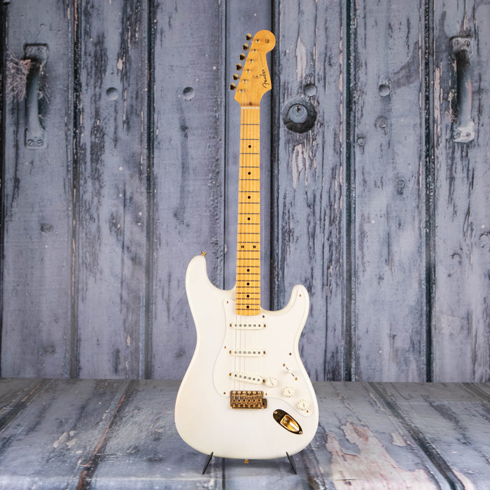 Used 2007 Fender American Vintage 1957 Commemorative Stratocaster, White Blonde
