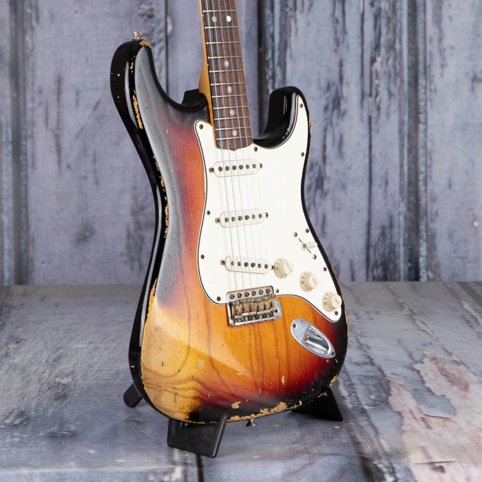 Used 2008 Fender Custom Shop 1968 Stratocaster Heavy Relic, 3-Color Sunburst