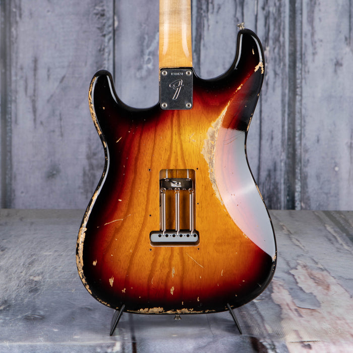 Used 2008 Fender Custom Shop 1968 Stratocaster Heavy Relic, 3-Color Sunburst